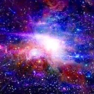 BA118-Like New 20x10ft Starry Sky Explosion Backdrop Cosmic Galaxy